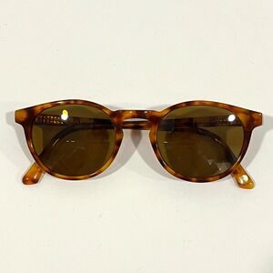 Glen Lane Vernor Tortoise Shell Round Bifocal Eyeglasses Sunglasses Frames Only